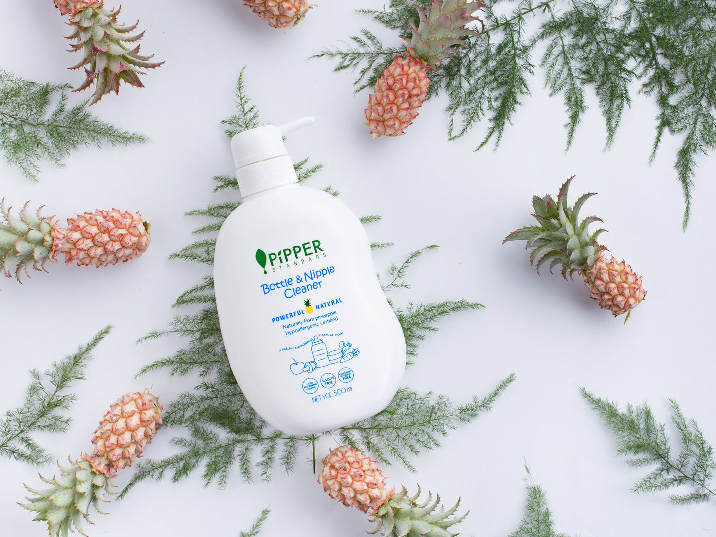 PiPPER STANDARD Bottle & Nipple Cleaner - Gentle Fresh 500ml
