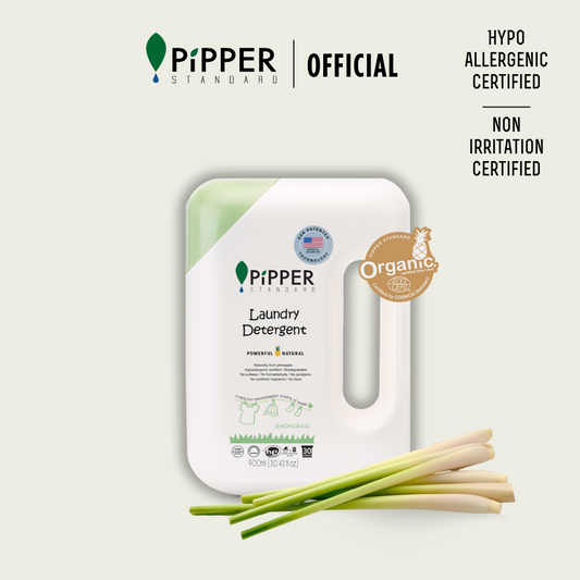 PiPPER STANDARD Laundry Detergent - Lemongrass (900ml/750ml)