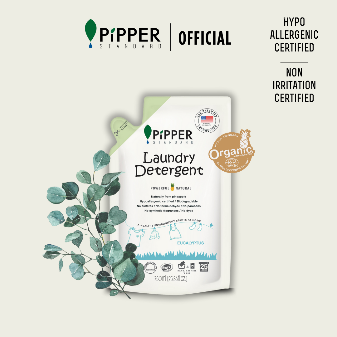 PiPPER STANDARD Laundry Detergent - Eucalyptus (900ml/750ml)