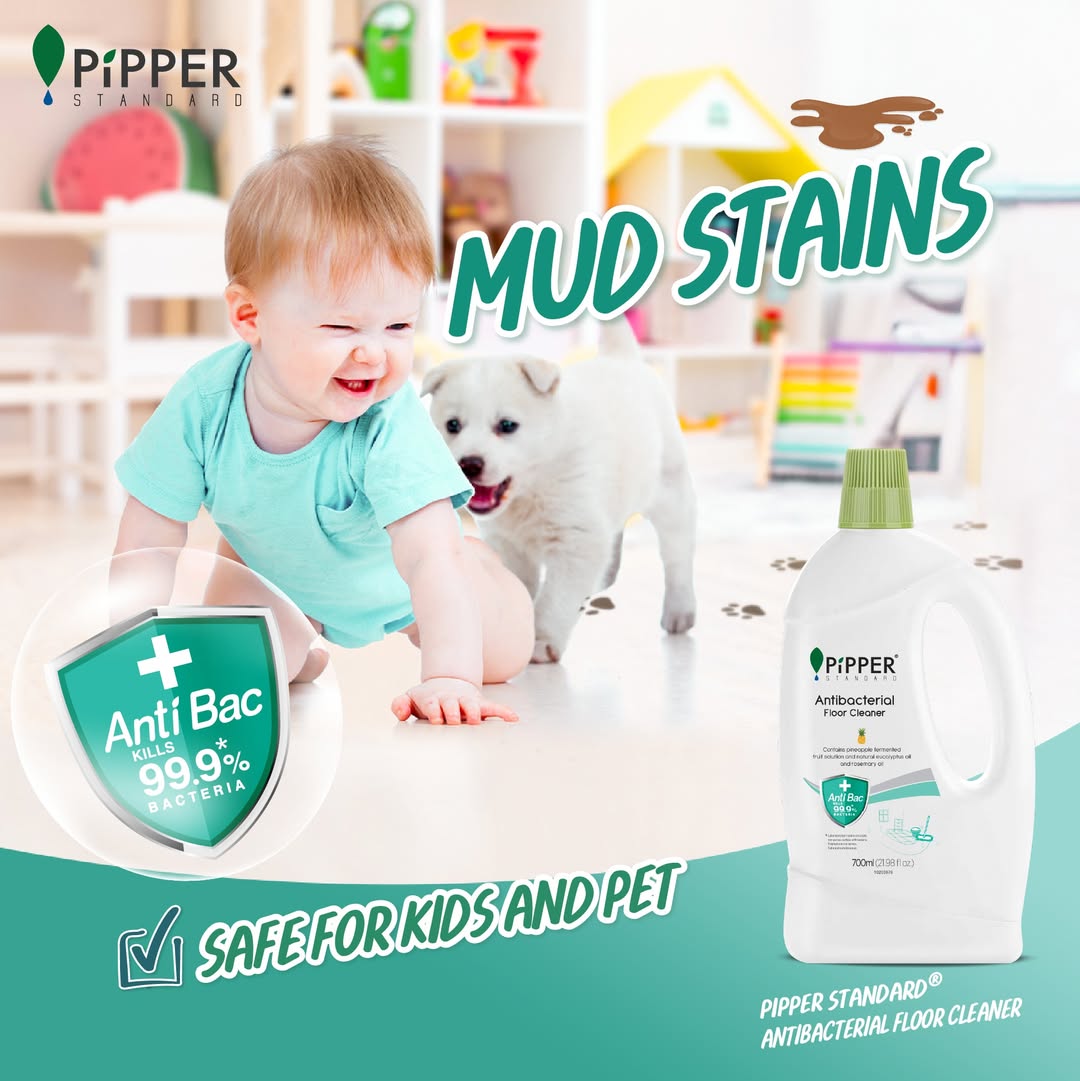 Pipper Standard Anti-Bacterial Floor Cleaner - Eucalyptus 700ml