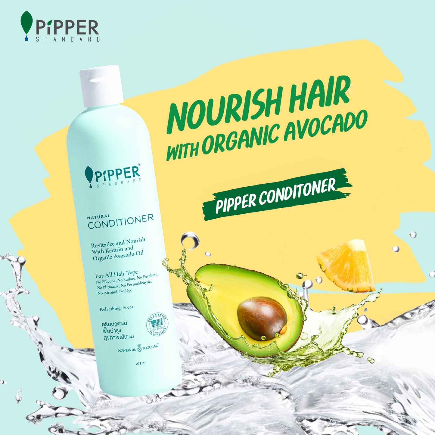 Pipper Standard Natural Conditioner Refreshing 275ml