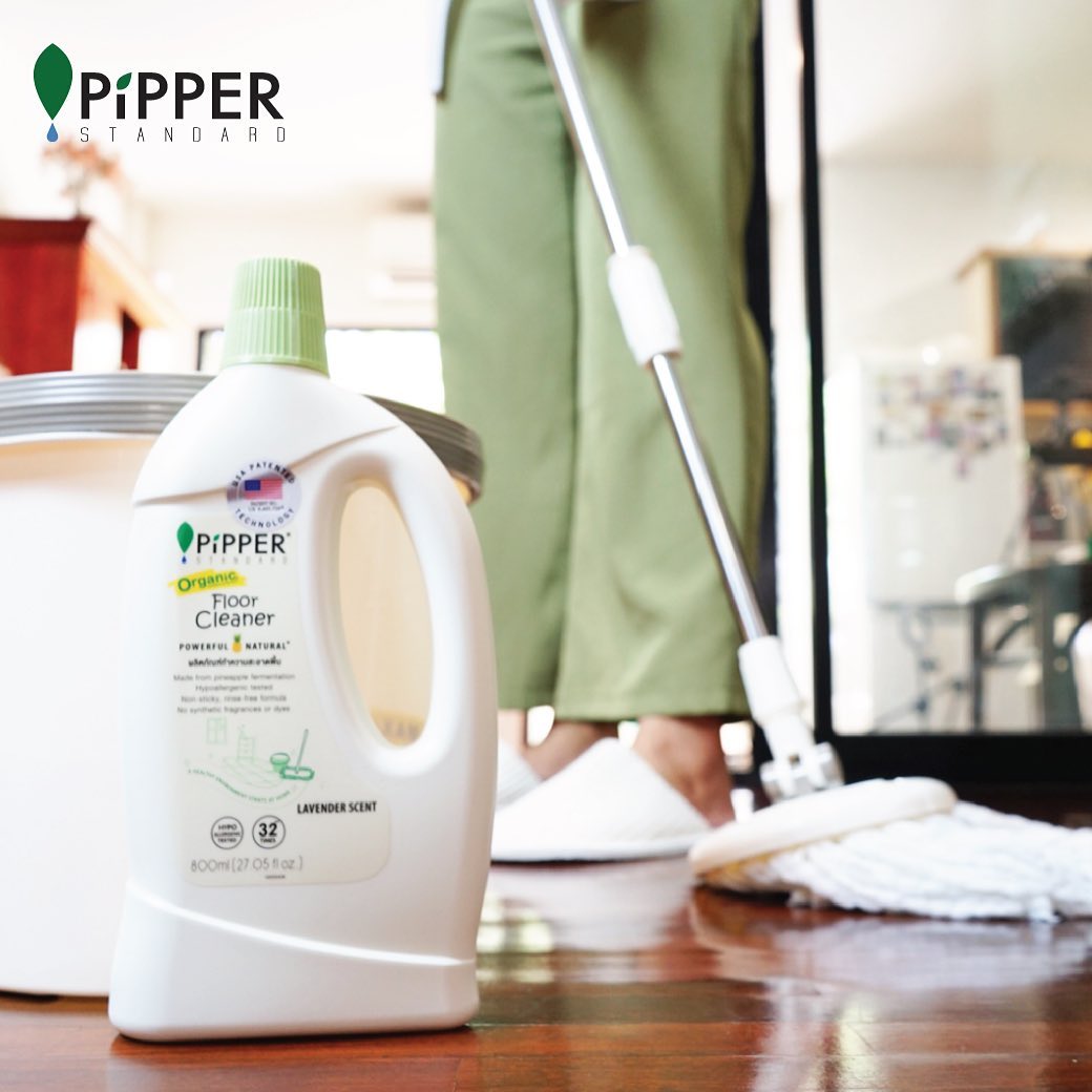 PiPPER STANDARD Floor Cleaner - Lavender Bundle 800ml + Refill Pouch 700ml