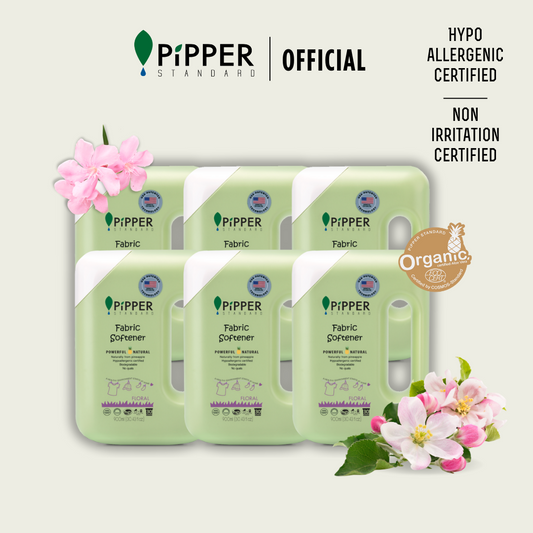 [Bulk Pack] PiPPER STANDARD Fabric Softener 900ml - Floral x 6 BTL