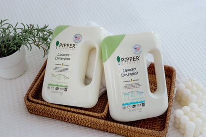 PiPPER STANDARD Laundry Detergent - Eucalyptus Bundle 900ml + Refill Pouch 750ml